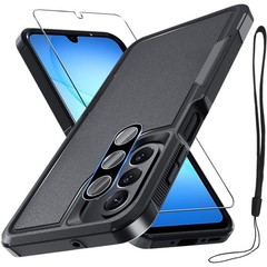For Samsung Galaxy A17 5G Case w/1xScreen & Camera Lens Protector, MilitaryGrade