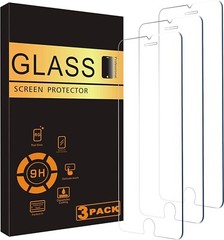 iPhone SE 2020 / 2022 4.7 inch Tempered Glass Screen Protector 3 Pack Clear
