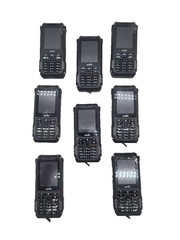 Lot of 8 Sonim XP5800 4G LTE Black Rugged Phone ( AT&T)