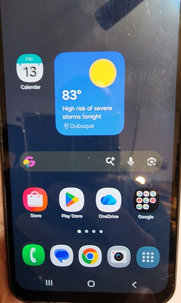 Samsung Galaxy A15 5G SM-A156U US Cellular Locked Blue WORKING smartphone PHONE