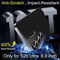 Ferilinso Camera Lens Protector for Samsung Galaxy S26 Ultra, Metal Aluminum All