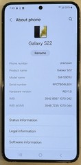 TESTED USED GSM UNLOCKED SAMSUNG GALAXY S22, SM-S901U, 128GB ANDROID SMARTPHONE