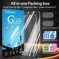 4in1 Screen Protector for Google Pixel 9 Pro Screen and Camera Lens Protector 9H