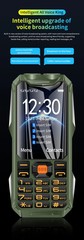 Unlocked version GSM mobile phone 4 SIM sturdy outdoor large battery