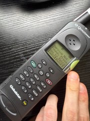 Qualcomm Globalstar GSP-1600 Tri-Mode Portable Satellite Phone With Accessories