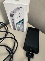 Apple iPhone 4S Black 32GB A1349 with Box