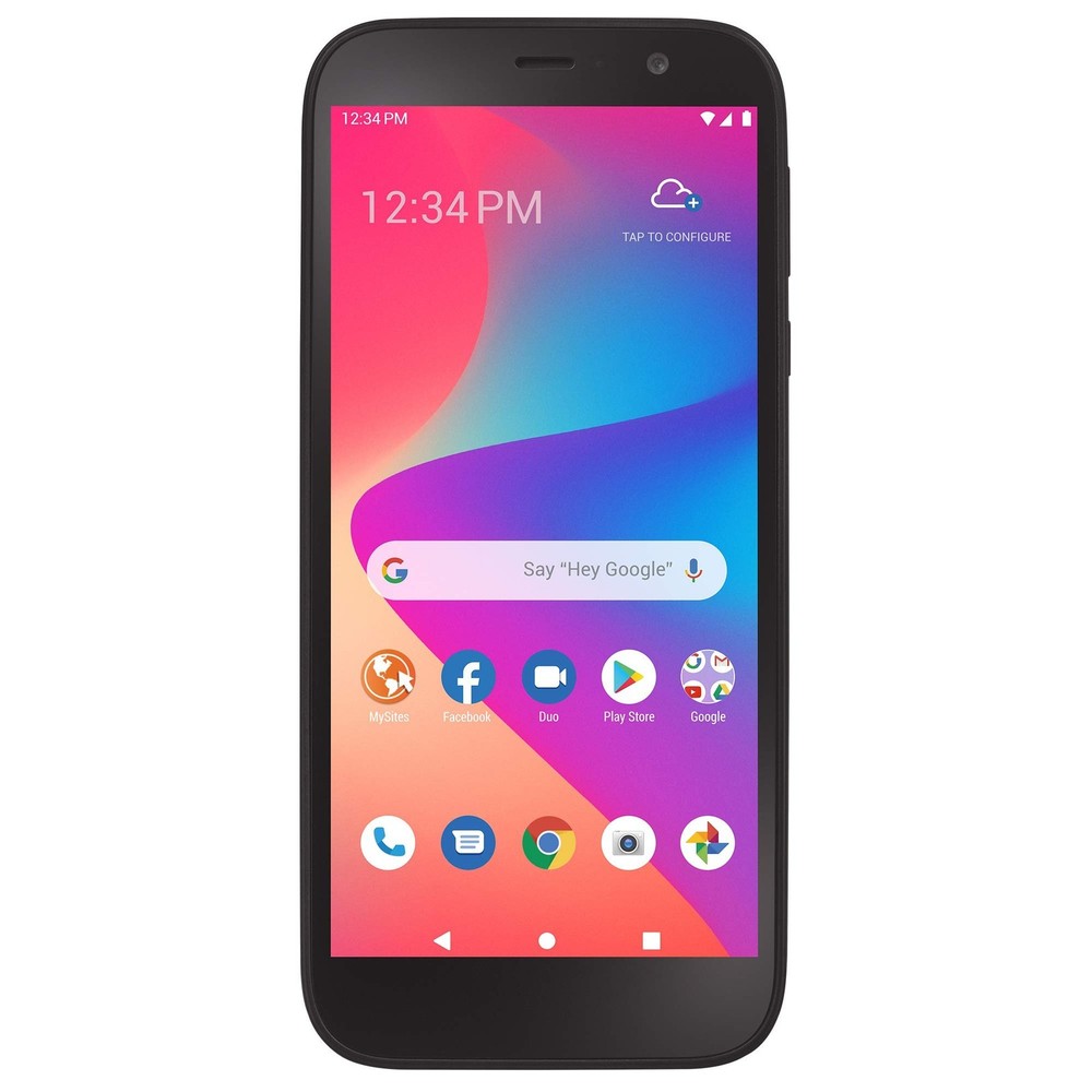 Tracfone Blu View 2 4G LTE 32GB Prepaid Smartphone Locked Black