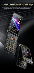 4G clamshell function mobile phone full range dual SIM screen unlocked version