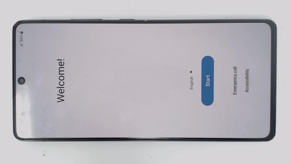 Samsung Galaxy A71 5G (Black 128GB 6GB) T-Mobile SingleSIM CRACKED/BURN IN