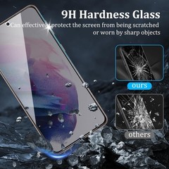 [4+2 PCS] Privacy Screen Protector & Camera Lens Protector for Samsung Galaxy S2