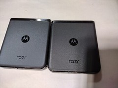 Lot Two Motorola RAZR+ (Plus) 2023 5G 8/256GB -Black XT 2321-3, #4173 & 5