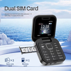 Mini Flip Phone Speed Dial Card Foldable perfect for young kids