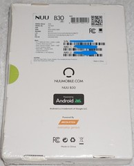 NUU B30 5G GSM Unlocked 8GB RAM 256GB 64MP 6.7″ Black Android Smartphone NEW