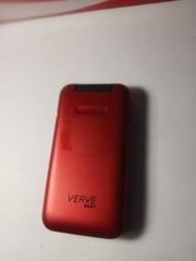 Consumer Cellular Verve Snap Red Flip Phone Used EUC
