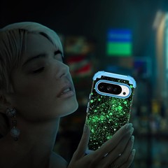 Google Pixel 10 Pro XL Case, Glow in The Dark Three Layer Heavy Duty Protection