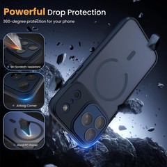Magnetic Case for iPhone 17 Pro with Full Camera Protection & Drop Protection
