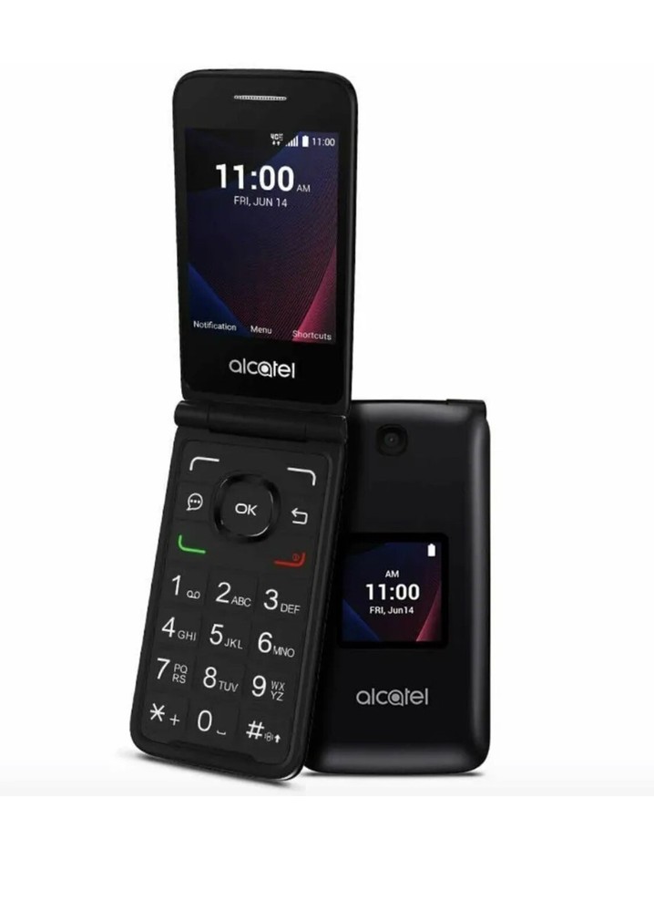 Used Verizon Flip Phone Alcatel 4051S GO FLIP V 4G LTE