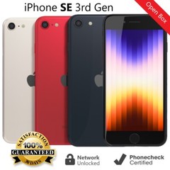 Apple iPhone SE 3rd Gen – A2595 – 64GB | 128GB | 256GB (Unlocked) Smartphone