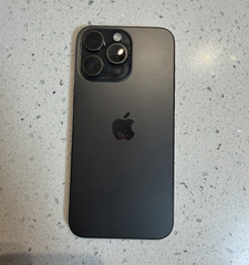 Apple iPhone 15 Pro Max 256GB Black Factory Unlocked 48MP