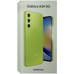 Samsung Galaxy A34 5G Awesome Lime 128GB + 8GB Dual-Sim Unlocked GSM NEW