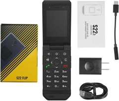 CAT S22 Rugged Flip Phone Unlocked 16GB 2.8” Touchscreen Smart Cell Phone