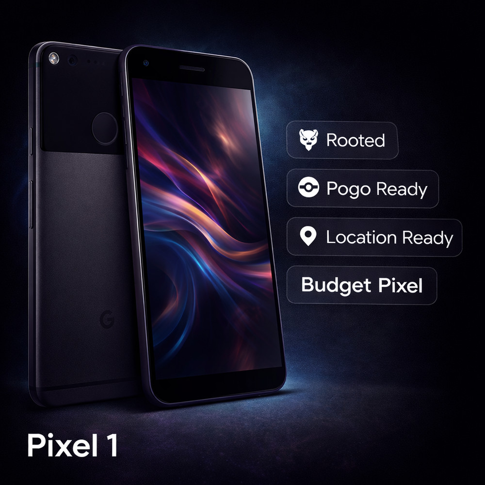 Pokemon Go Location Spoofing Phone | Ban Free For 5+ Years | Pixel 1/2/2XL/3/4a