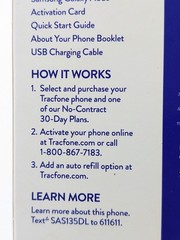 New Samsung Galaxy A03s 32G Black TraFone Prepaid Smartphone NIB