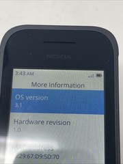 Nokia 2760, N139DL, 4GB, Prepaid, TracFone, Flip Phone, 4G-LTE, Black