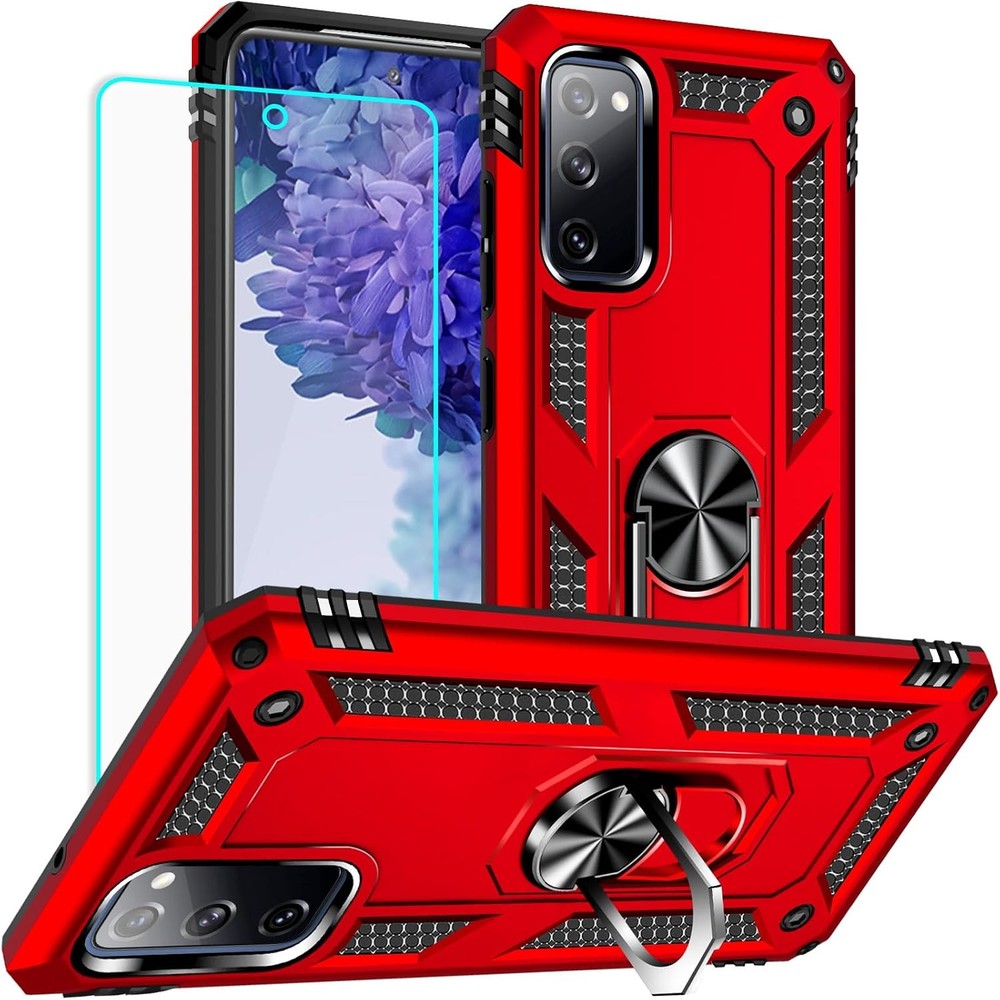 Military Grade Protective Case for Samsung Galaxy S20 FE with Screen Protector R