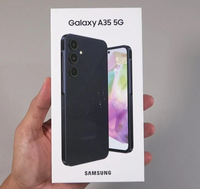 Samsung Galaxy A35 5G Factory Unlocked 128GB (NEW SEALED) – Awesome Navy