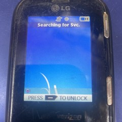 LG Cosmos VN250 – Black ( Verizon ) Cellular Slider Phone