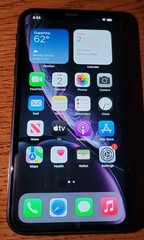 Apple iPhone XR 64GB Sprint Black MT472LL/A SIM Locked Used 80% Battery Health