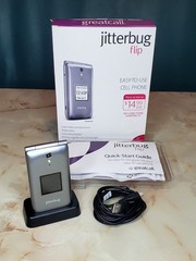 Jitterbug Flip Phone Easy-To-Use Senior Cell Phone