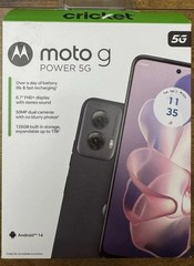 Cricket Wireless Moto G Power 5G 2024 128GB 4GB Prepaid Smartphone New-42.80