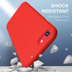 Heavy-Duty Silicone Case for iPhone SE 2022 (3rd Gen)/iPhone SE 2020 (2nd Gen)/i