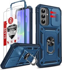 Samsung Galaxy A37 5G Phone Case with [2 Packs] Screen Protector and Kickstand
