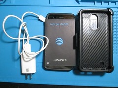 LG Phoenix 4 – 16 GB – Black (AT&T-Unlocked)