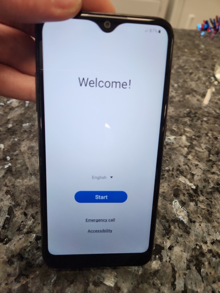 Samsung Galaxy A01 – 16 GB – Black (TracFone)