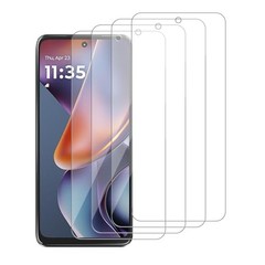 4 Pack Screen Protector, 9H Tempered Glass for Moto G 5G XT2613 Case Friendly