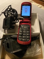 Samsung Chrono 2 II SCH-R270 – Black and Red ( U.S. Cellular ) Very Rare Phone