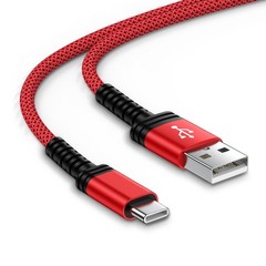10FT USB-C to USB-A Fast Charging Cord for iPhone 17, 16 Pro, Samsung Galaxy S25