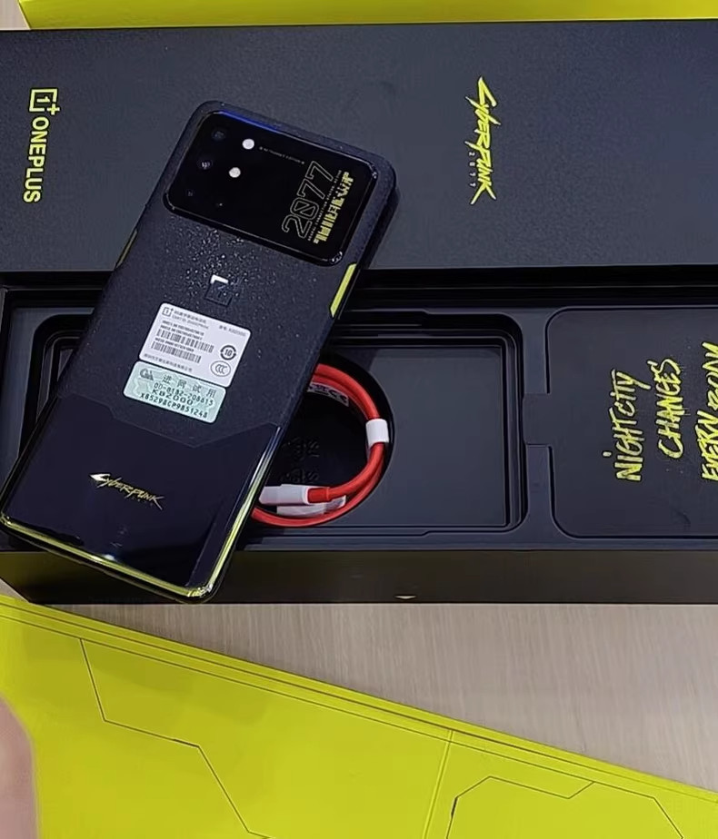 OnePlus 8T Cyberpunk limited edition 12+256G Google Unlocked Original