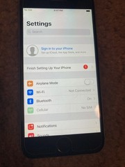 Apple iPhone 6 – 64 GB – Space Gray (AT&T)- 2 Lines In Pixels