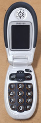 Samsung Jitterbug Dial SPH-A120 – White ( GreatCall ) Cellular CDMA Flip Phone