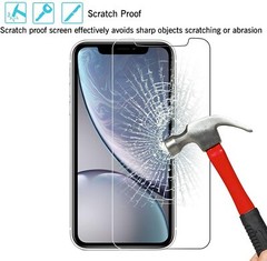 For iPhone 11/and XR 6.1-inch 3 PCs tempered glass screen protector anti-scratch