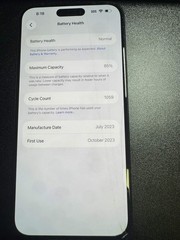 Apple iPhone 15 Plus 128GB Carrier Unlocked Clean IMEI 85% Battery Health