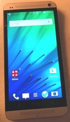 [BROKEN] HTC One M7 32GB Silver (Verizon) Good Used Cracked Glass