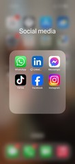 Iphone 16 with Tiktok installed