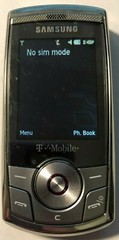 READ FIRST Samsung SGH T659 Silver Cell Phone T-Mobile Fast Ship Excellent Used