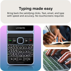 Snap | Dual SIM | 4G/LTE | Unlocked | QWERTY Keyboard | Flip Phone | Cloud OS |